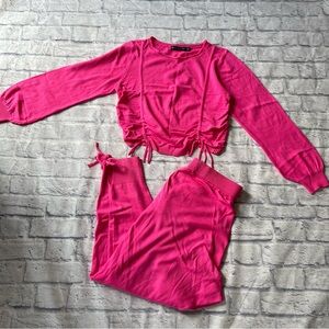 NEW Fashion to Figure Cropped Top Pants Sets